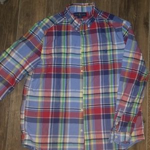 Boys XL Polo Ralph Lauren plaid